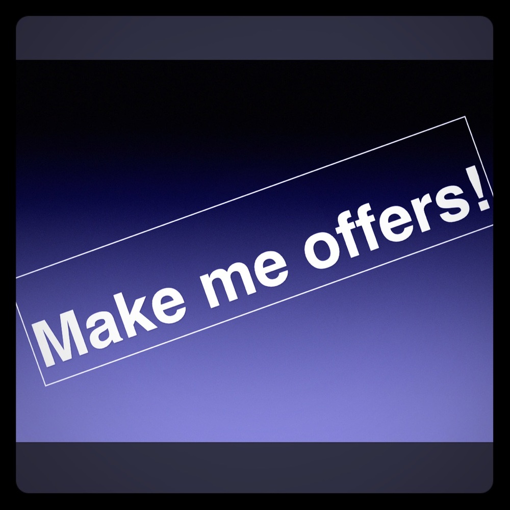 MAKE ME OFFERS🎉